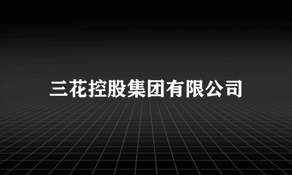 三花控股集团有限公司