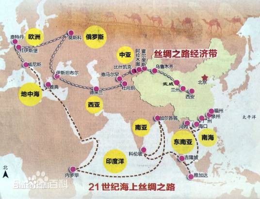 一带一路（国家级顶层合作倡议）