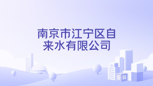 南京市江宁区自来水有限公司