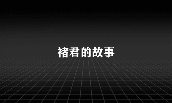 褚君的故事