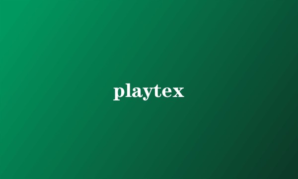 playtex