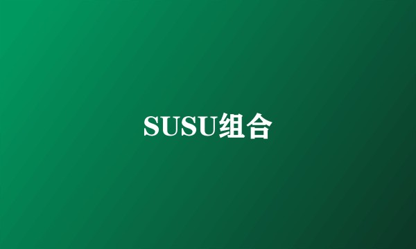 SUSU组合