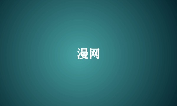 漫网