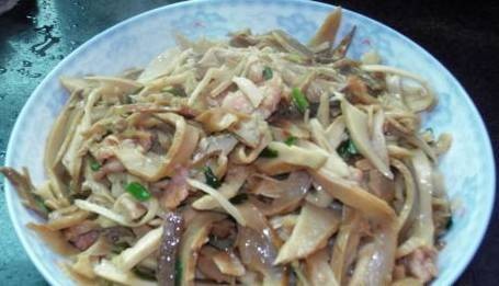 笋干炒肉
