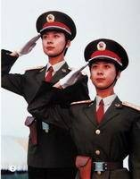 军中姐妹（1999年建国50周年阅兵式女兵方队的领队）