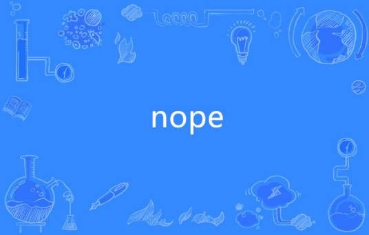 nope(英语单词)