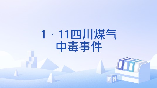 1·11四川煤气中毒事件