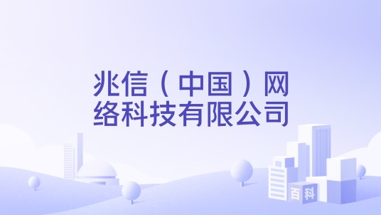兆信(中国)网络科技有限公司