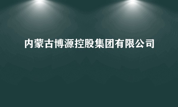 内蒙古博源控股集团有限公司