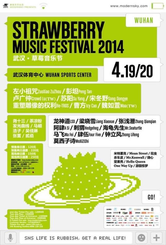 2014武汉草莓音乐节
