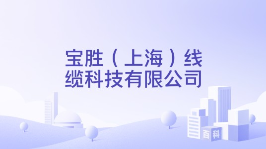 宝胜（上海）线缆科技有限公司