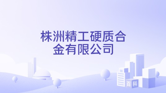 株洲精工硬质合金有限公司