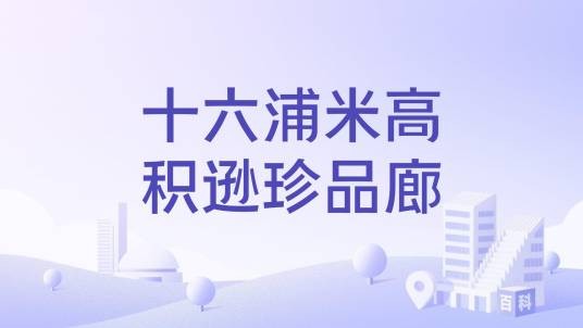 十六浦米高积逊珍品廊