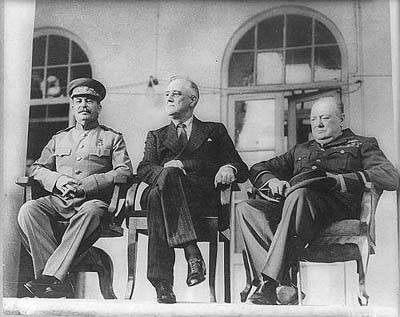 德黑兰宣言（1943年美英苏签署的二战宣言）