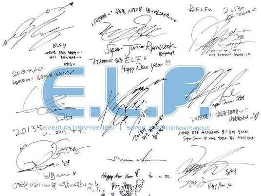 E.L.F（Super Junior的官方歌迷名称）