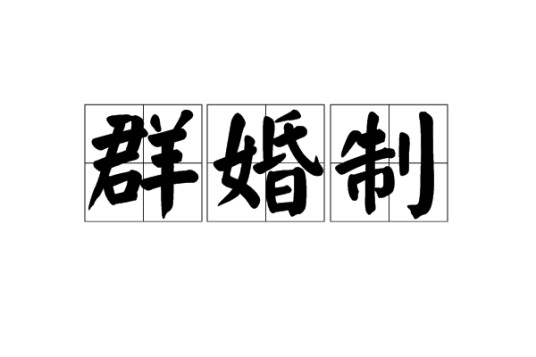 群婚制