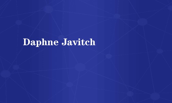 Daphne Javitch