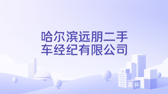 哈尔滨远朋二手车经纪有限公司