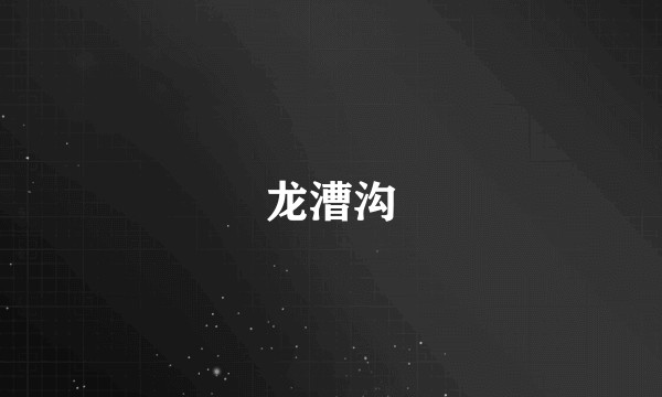 龙漕沟