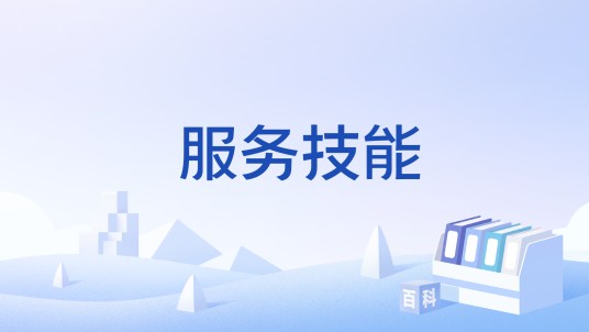 服务技能