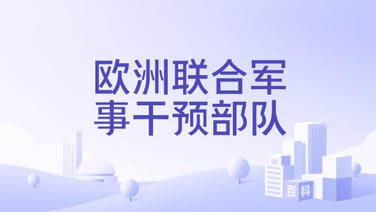 欧洲联合军事干预部队