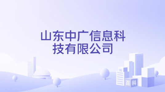 山东中广信息科技有限公司
