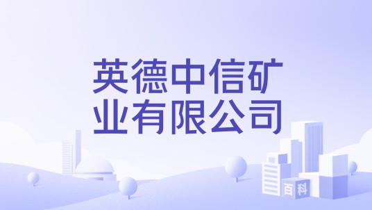 英德中信矿业有限公司