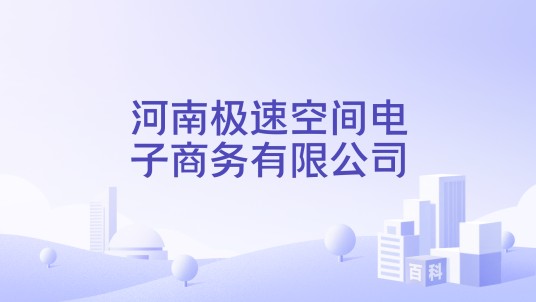 河南极速空间电子商务有限公司