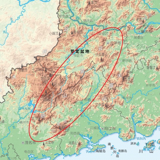 云雾山(广东省云浮市境内的主要山脉)