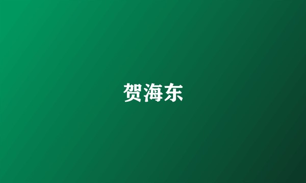 贺海东