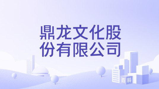 鼎龙文化股份有限公司