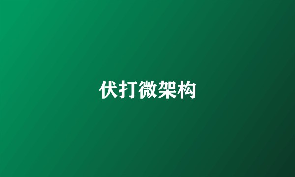伏打微架构