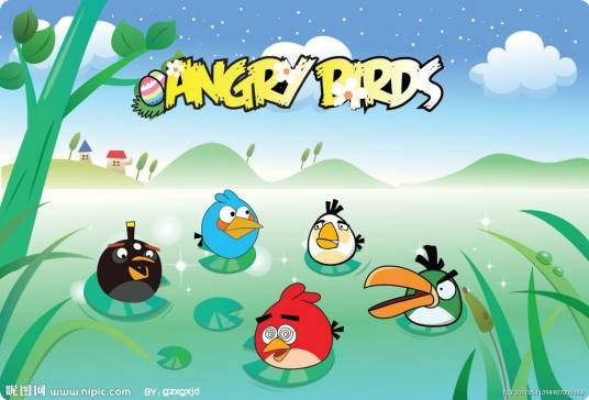 愤怒的小鸟（2009年Rovio公司发行的益智游戏）