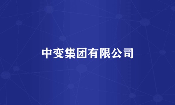 中变集团有限公司