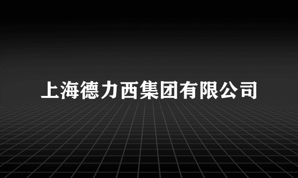 上海德力西集团有限公司