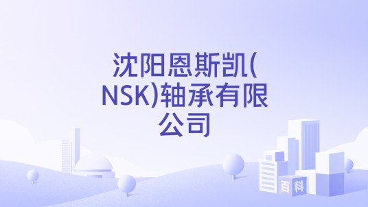 沈阳恩斯凯(NSK)轴承有限公司