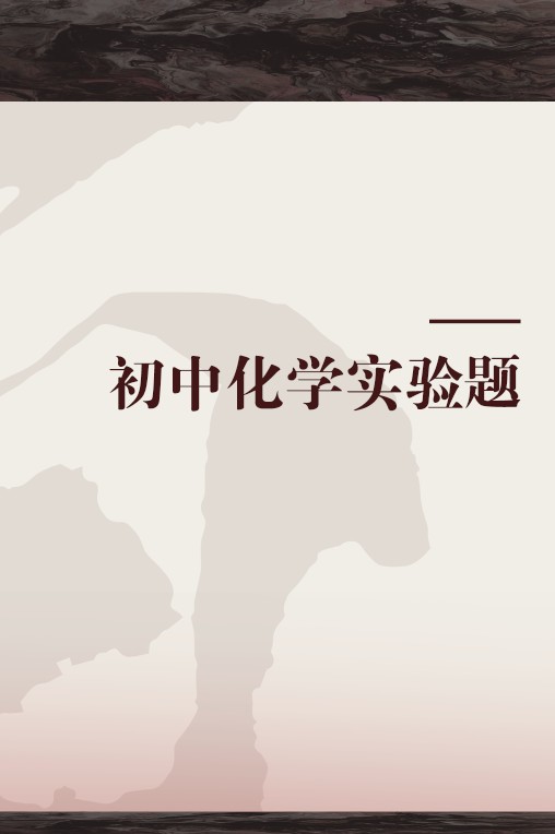 初中化学实验题