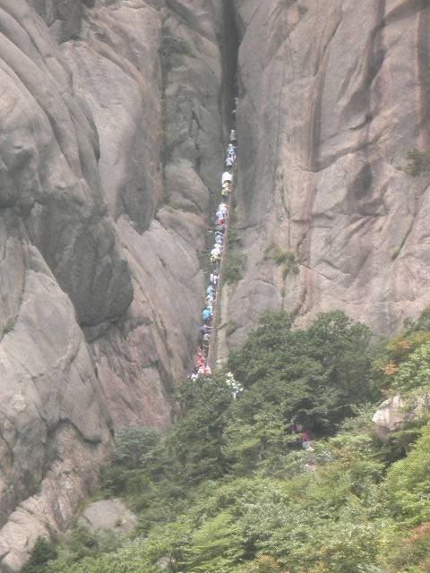 黄山一线天