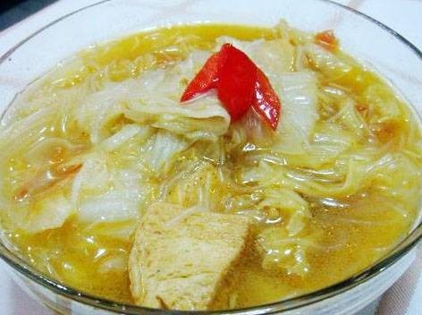 白菜炖豆腐（菜肴）