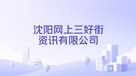 沈阳网上三好街资讯有限公司