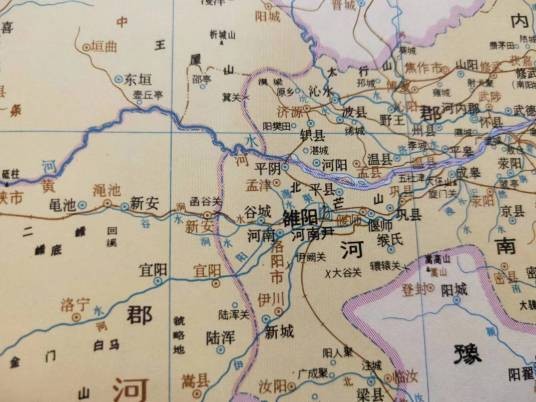 平阴县（秦汉至魏晋时期河南古县）