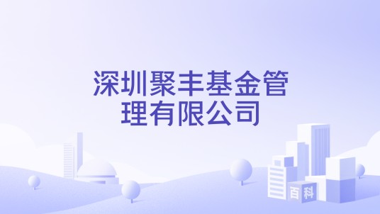 深圳聚丰基金管理有限公司