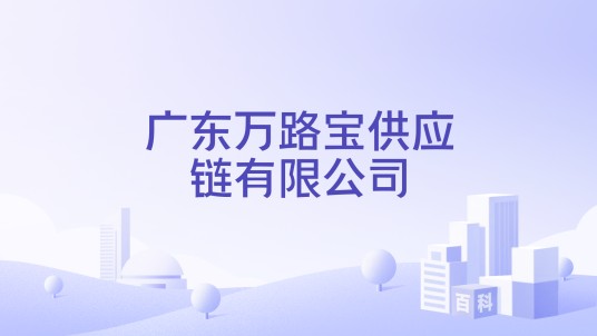 广东万路宝供应链有限公司