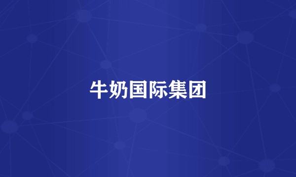 牛奶国际集团