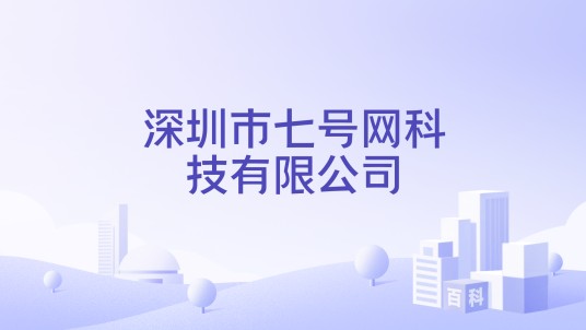 深圳市七号网科技有限公司