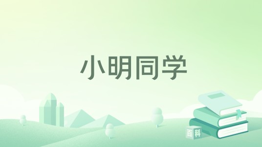 小明同学（2017年山东画报出版社有限公司出版的图书）