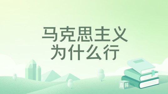 马克思主义为什么行（北京师范大学出版社出版的图书）