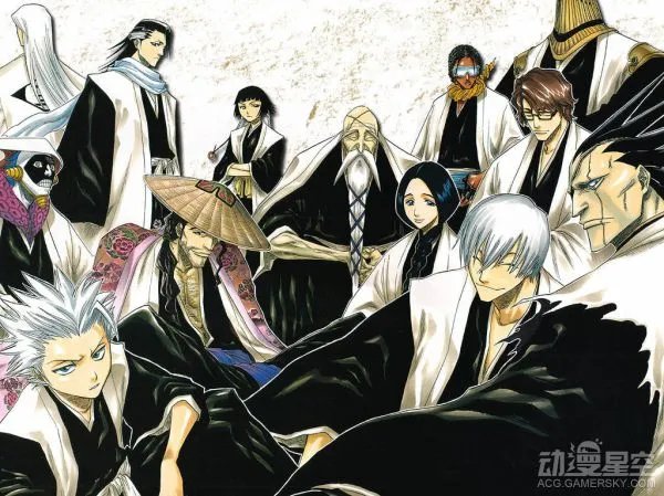 《死神》护庭十三队队长实力排名 第一毫无悬念！
