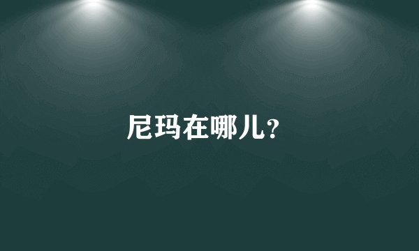 尼玛在哪儿？