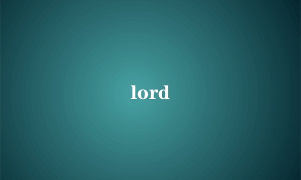 lord